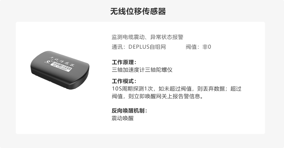 无线位移传感器
